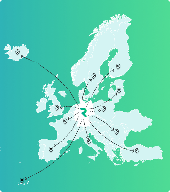 Relofair Netzwerk in Europa - Umzugsservice in Deutschland, Österreich, Schweiz und ganz Europa
